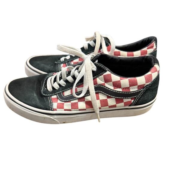 Vans Men’s Black Quilted Sneakers Size 7.5 - Picture 4 of 6